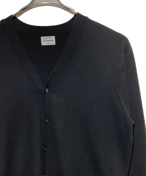 Yonetomi（ヨネトミ）yonetomi (ヨネトミ) カシミヤカーディガン ブラック サイズ:4の古着・服飾アイテム