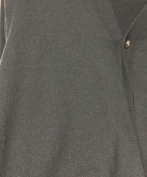 Yonetomi（ヨネトミ）yonetomi (ヨネトミ) カシミヤカーディガン ブラック サイズ:4の古着・服飾アイテム