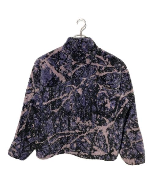 NIKE ACG（ナイキエーシージー）NIKE ACG (ナイキエーシージー) ボアハーフジップ ジャケット パープル サイズ:Ｌの古着・服飾アイテム