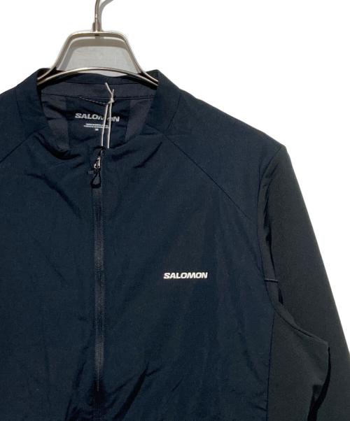 SALOMON（サロモン）SALOMON (サロモン) トレッキング ソフトシェルジャケット ブラック サイズ:M 未使用品の古着・服飾アイテム