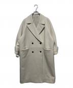 MAISON SPECIALメゾンスペシャル）の古着「Super140 Melton Over Coat」｜ホワイト
