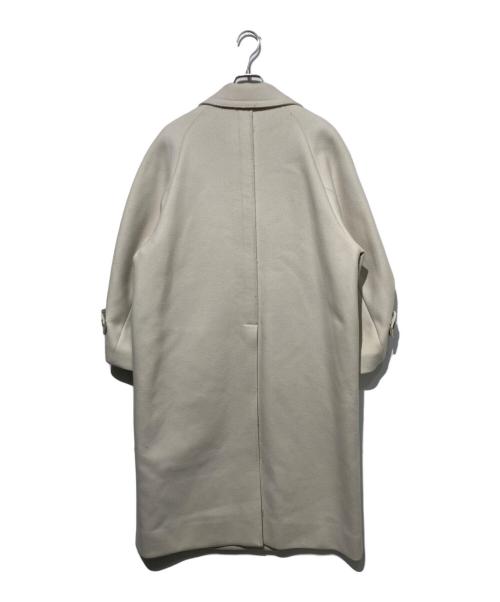 MAISON SPECIAL（メゾンスペシャル）MAISON SPECIAL (メゾンスペシャル) Super140 Melton Over Coat ホワイト サイズ:Mの古着・服飾アイテム
