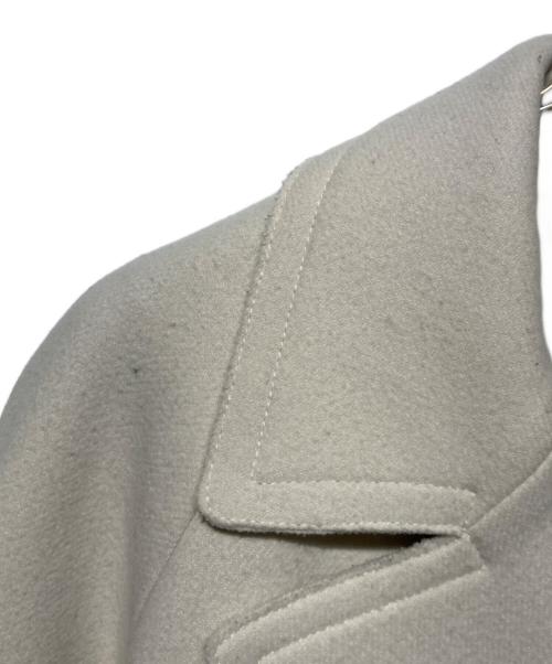 MAISON SPECIAL（メゾンスペシャル）MAISON SPECIAL (メゾンスペシャル) Super140 Melton Over Coat ホワイト サイズ:Mの古着・服飾アイテム