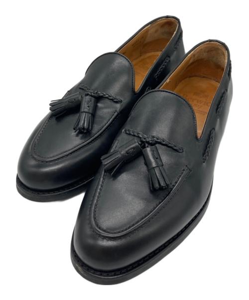 berwick（バーウィック）berwick (バーウィック) タッセルローファー ブラック サイズ:7 1/2の古着・服飾アイテム