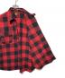 中古・古着 WORKERS (ワーカーズ) Deluxe Shirt チェックシャツ レッド サイズ:16：5000円