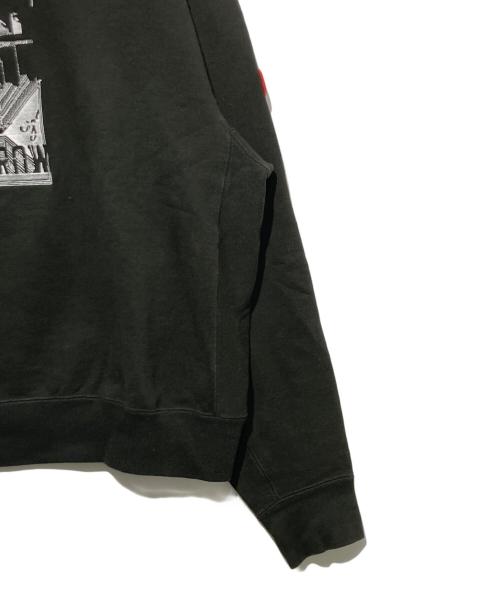 C.E（シーイー）C.E (シーイー) ト MD Shadow CREW NECK プリントスウェット ブラック サイズ:Lの古着・服飾アイテム