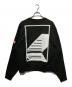 C.E (シーイー) ト MD Shadow CREW NECK プリントスウェット ブラック サイズ:L：15000円