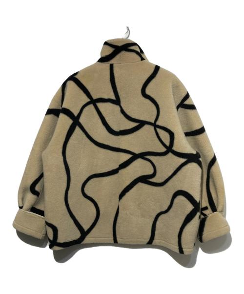 Ameri（アメリ）AMERI (アメリ) 2WAY REVERSIBLE BOA JACKET ブラウン×ベージュ サイズ:FREEの古着・服飾アイテム