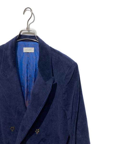 BED J.W. FORD（ベッドフォード）BED J.W. FORD (ベッドフォード) Double-Breasted Jacket ネイビー サイズ:3の古着・服飾アイテム