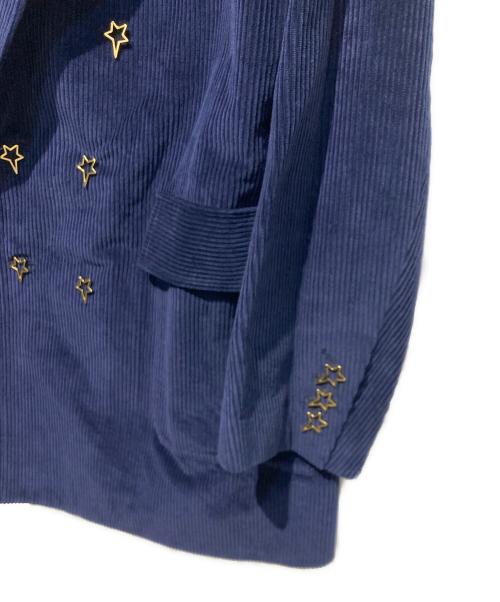 BED J.W. FORD（ベッドフォード）BED J.W. FORD (ベッドフォード) Double-Breasted Jacket ネイビー サイズ:3の古着・服飾アイテム