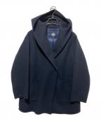 SLOBE IENAスローブ イエナ）の古着「HAMILTONダブルフェイスフードコート」｜ネイビー