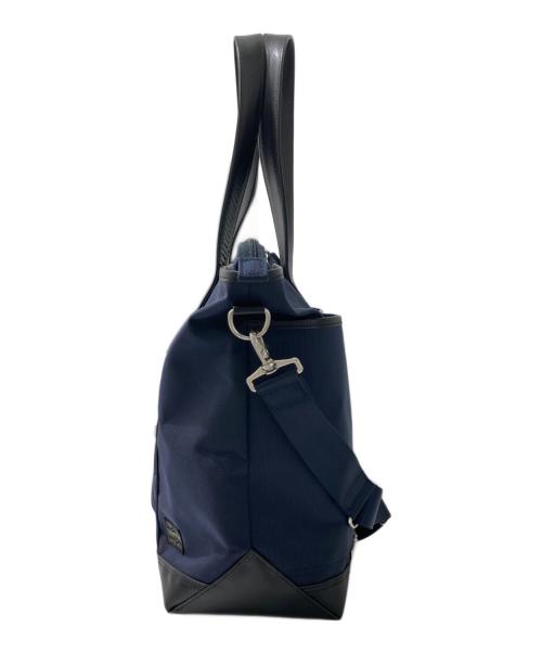 PORTER（ポーター）PORTER (ポーター) JAL (ジャル) コラボ2WAYトートバッグ ネイビーの古着・服飾アイテム