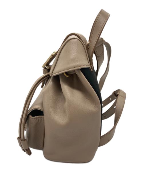 FURLA（フルラ）FURLA (フルラ) Flow MINI フロー ミニ リュック ベージュの古着・服飾アイテム