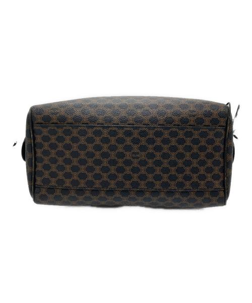 CELINE（セリーヌ）CELINE (セリーヌ) マカダム柄ミニボストンバッグ ブラウンの古着・服飾アイテム