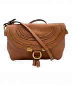 Chloeクロエ）の古着「マーシー ポシェットショルダーバッグ」｜ブラウン