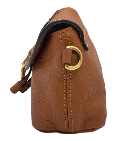 Chloe（クロエ）Chloe (クロエ) マーシー ポシェットショルダーバッグ ブラウンの古着・服飾アイテム