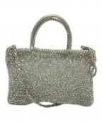 ANTEPRIMAアンテプリマ）の古着「2WAYチェーンワイヤーバッグ」｜シルバー