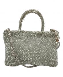 ANTEPRIMA（アンテプリマ）の古着「2WAYチェーンワイヤーバッグ」｜シルバー