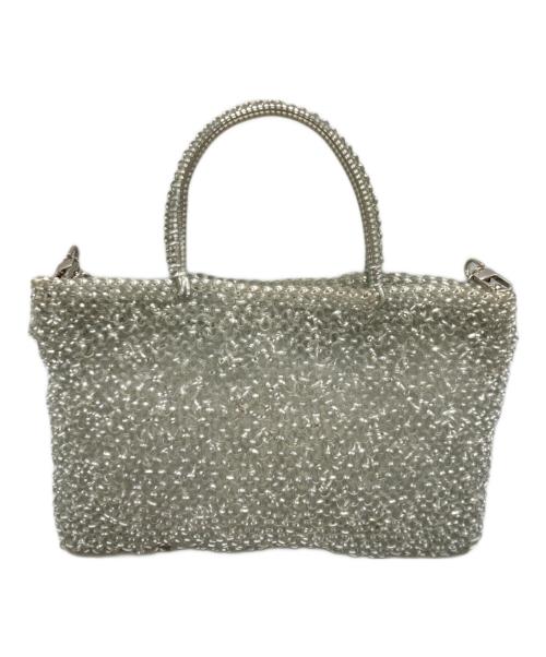 ANTEPRIMA（アンテプリマ）ANTEPRIMA (アンテプリマ) 2WAYチェーンワイヤーバッグ シルバーの古着・服飾アイテム