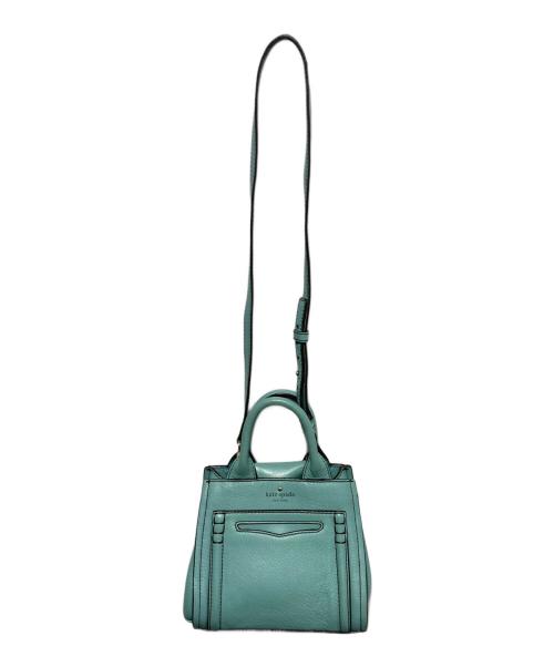 Kate Spade（ケイトスペード）Kate Spade (ケイトスペード) 2WAYバッグ ブルーの古着・服飾アイテム