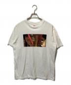 SUPREMEシュプリーム）の古着「Ichi The Killer Split Tee」｜ホワイト