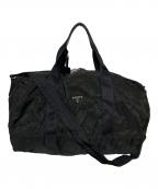 PRADAプラダ）の古着「2WAYナイロンボストンバッグ」｜ブラック