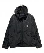 COACHコーチ）の古着「シグネチャーウインドブレーカー」｜ブラック