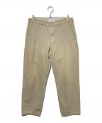 COACHコーチ）の古着「ガーメント ダイ チノ パンツ」｜ベージュ