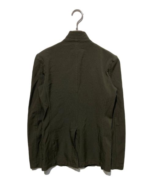 COMME des GARCONS SHIRT（コムデギャルソンシャツ）COMME des GARCONS SHIRT (コムデギャルソンシャツ) 製品染めポリ縮絨ジャケット グリーン サイズ:Ｓの古着・服飾アイテム
