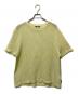stussy（ステューシー）の古着「Cotton Mesh S/S Crew Tシャツ」｜イエロー