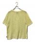 stussy (ステューシー) Cotton Mesh S/S Crew Tシャツ イエロー サイズ:M：4500円