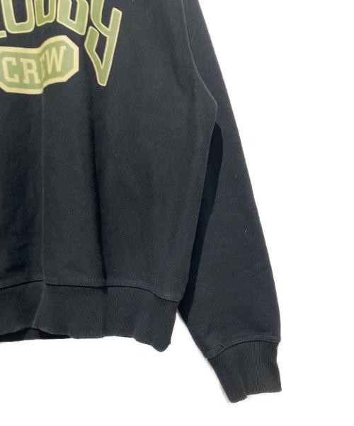 stussy（ステューシー）stussy (ステューシー) カレッジプリントスウェット ブラック サイズ:Mの古着・服飾アイテム