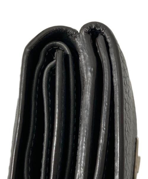 FENDI（フェンディ）FENDI (フェンディ) ピーカブーコンパクトウォレット グレーの古着・服飾アイテム