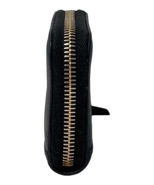 PRADA（プラダ）PRADA (プラダ) サフィアーノ ラウンドファスナーコインケース ブラックの古着・服飾アイテム