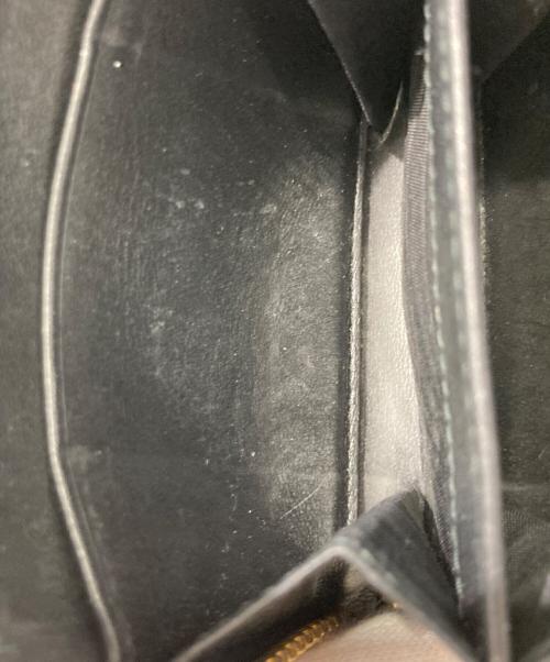 PRADA（プラダ）PRADA (プラダ) サフィアーノ ラウンドファスナーコインケース ブラックの古着・服飾アイテム