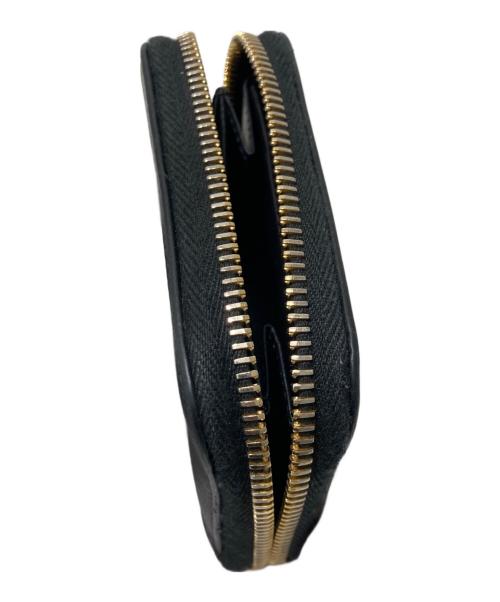 PRADA（プラダ）PRADA (プラダ) サフィアーノ ラウンドファスナーコインケース ブラックの古着・服飾アイテム