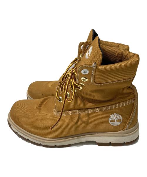 Timberland（ティンバーランド）Timberland (ティンバーランド) キャンバスブーツ ブラウン サイズ:26の古着・服飾アイテム