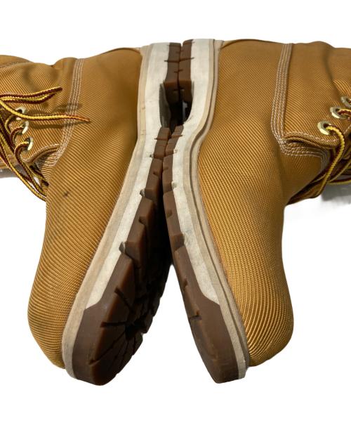 Timberland（ティンバーランド）Timberland (ティンバーランド) キャンバスブーツ ブラウン サイズ:26の古着・服飾アイテム