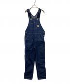 Carhartt WIPカーハート ワークインプログレス）の古着「BIB OVERALL」｜インディゴ