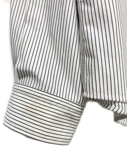 CLESSTE（クレスト）CLESSTE (クレスト) Striped City Long Sleeve Knit Shirts ホワイト サイズ:1の古着・服飾アイテム
