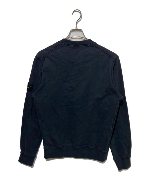 STONE ISLAND（ストーンアイランド）STONE ISLAND (ストーンアイランド) クルーネックスウェット ブラック サイズ:Sの古着・服飾アイテム