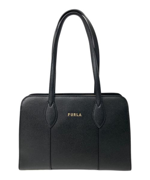 FURLA（フルラ）FURLA (フルラ) VITTORIA BUSINESS M TOTE ブラックの古着・服飾アイテム