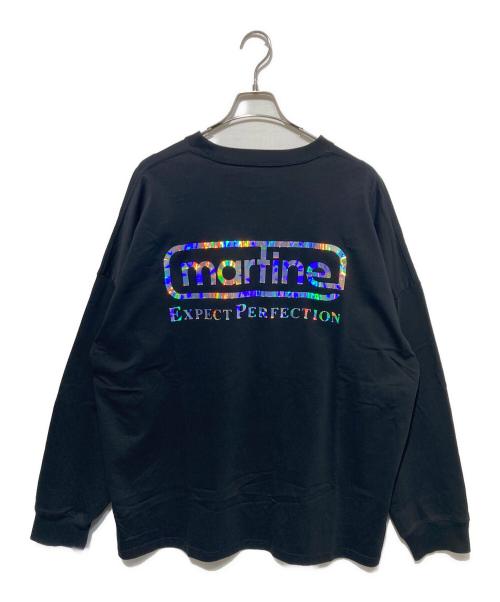 MARTINE ROSE（マーティン・ローズ）Martine rose (マーティン・ローズ) ロゴプリントカットソー ブラック サイズ:Mの古着・服飾アイテム