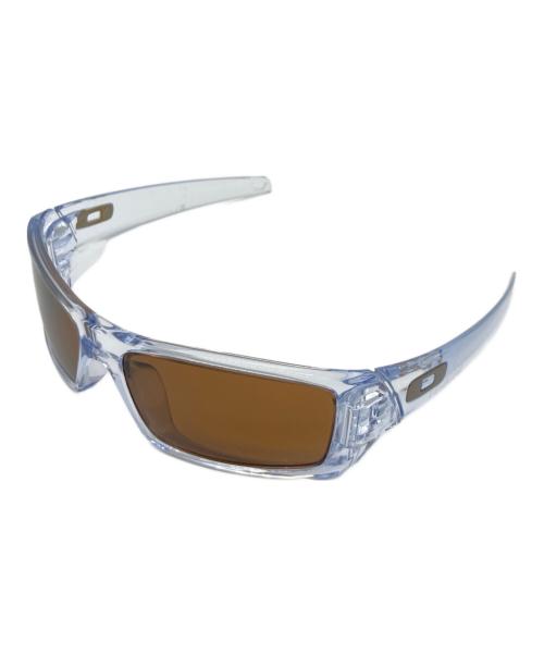OAKLEY（オークリー）OAKLEY (オークリー) GASCAN SUNGLASS クリアカラー×ブラウンの古着・服飾アイテム