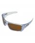 OAKLEY (オークリー) GASCAN SUNGLASS クリアカラー×ブラウン：8000円