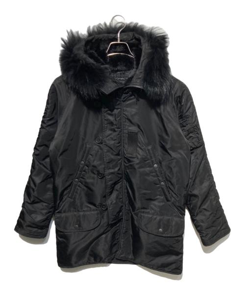 AVIREX（アヴィレックス）AVIREX (アヴィレックス) WAIPER (ワイパー) N-3Bフライトジャケッ ブラック サイズ:XLの古着・服飾アイテム