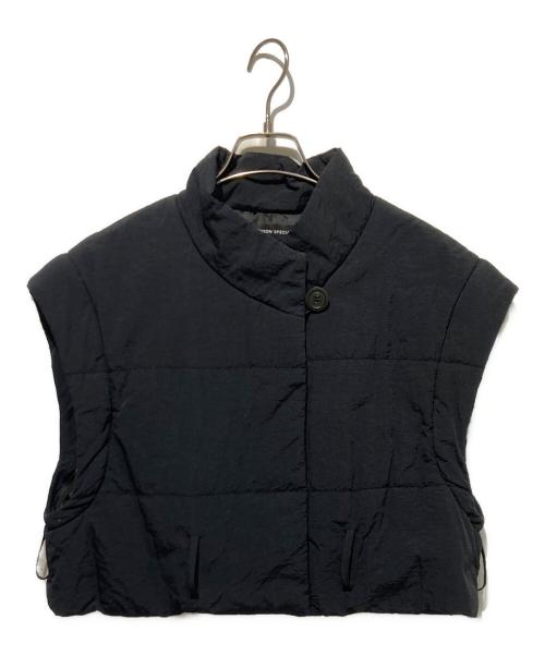 MAISON SPECIAL（メゾンスペシャル）MAISON SPECIAL (メゾンスペシャル) 中綿ジャケット ブラック サイズ:Freeの古着・服飾アイテム