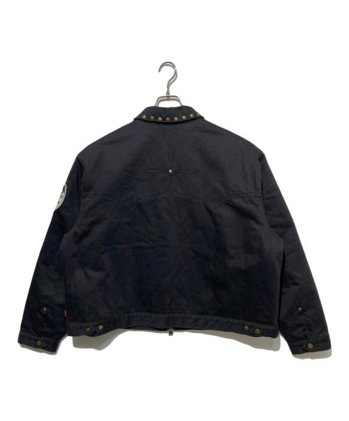 LEVI'S（リーバイス）LEVI'S (リーバイス) TOY STORY (トイストーリー) キルティングウエスタンジャケット ブラック サイズ:ＸＬの古着・服飾アイテム