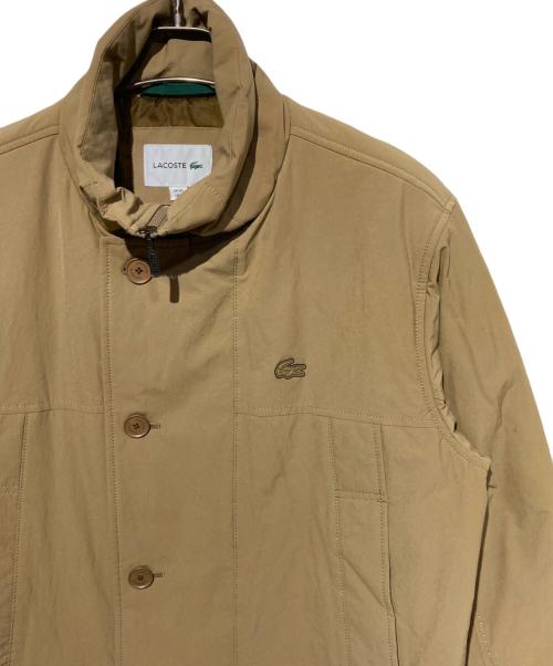 LACOSTE（ラコステ）LACOSTE (ラコステ) ミリタリービッグコート ベージュ サイズ:Mの古着・服飾アイテム