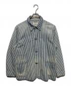 Ron Hermanロンハーマン）の古着「ヒッコリーカバーオール」｜インディゴ